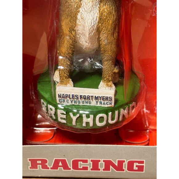 Vintage‎ Bobble Dreams Greyhound Racing Naples Fort Myers Track Bobblehead Dog - Picture 5 of 7